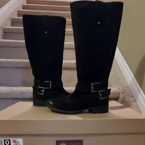 Clarks Plaza Steer Suade Boots - Picture 3 of 8